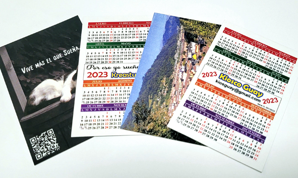 CALENDARIOS DE BOLSILLO
