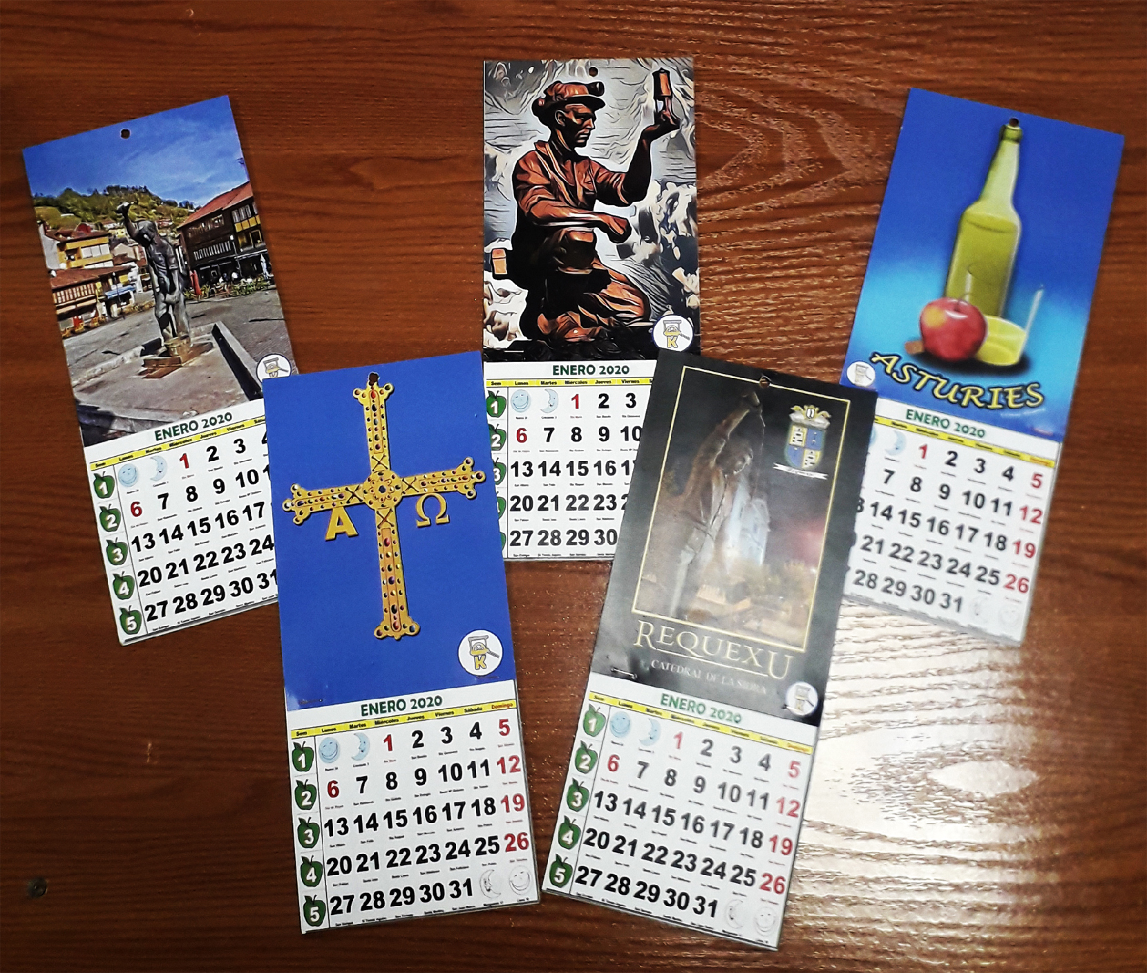 CALENDARIOS DE NEVERA